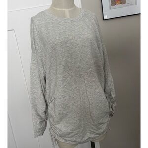 Athleta Ruched Sweatshirt